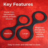 SEI MIO Handi-Cuffs Silicone - Large