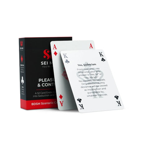 SEI MIO Pleasure & Control BDSM Card Game