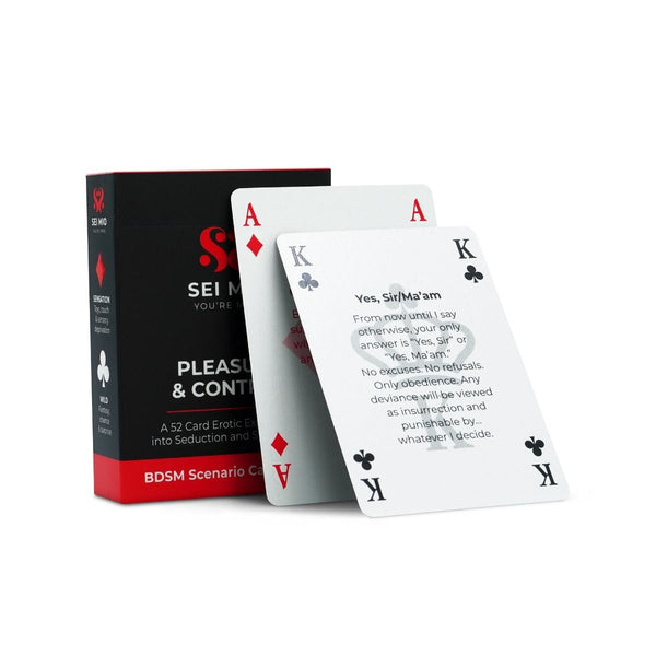SEI MIO Pleasure & Control BDSM Card Game