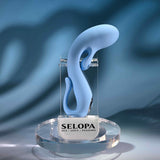 SELOPA Blue Belle Dual-Ended Clitoral & G-Spot Vibrator