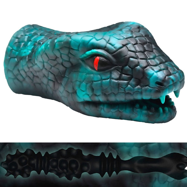 Serpentine Stroker Silicone - Green