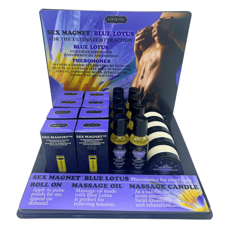 SEX MAGNET Pheromone Blue Lotus Prepack Display