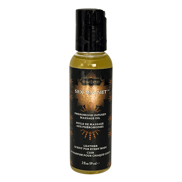 Sex Magnet Pheromone - Leather  Massage Oil 2 fl oz/59 ml