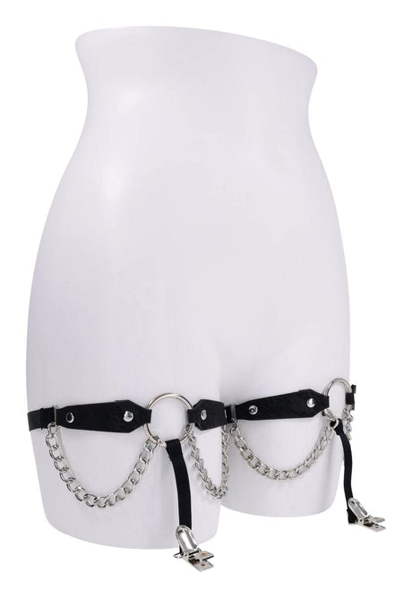 Sex & Mischief Chain Lace Garters