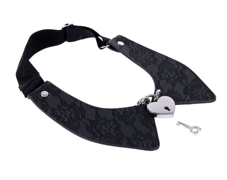 Sex & Mischief Heartbound Lace Day Collar