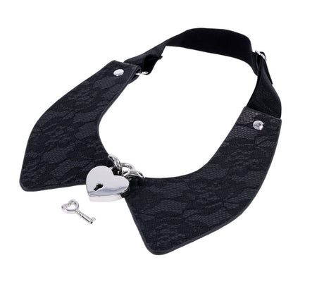 Sex & Mischief Heartbound Lace Day Collar