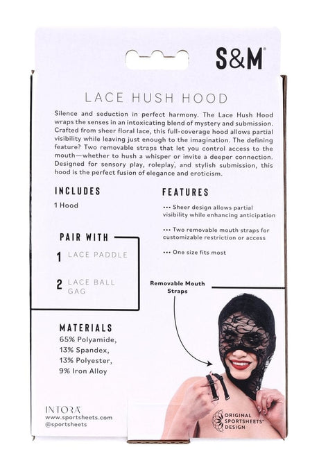 Sex & Mischief Lace Hush Hood