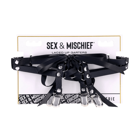 Sex & Mischief Laced Up Garters