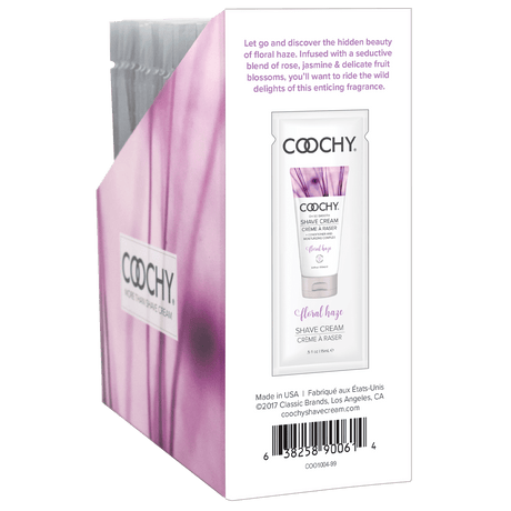 Shave Cream - Floral Haze 24pc | 15ml - Foil - DISPLAY
