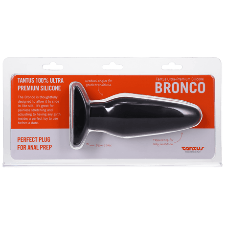 Silicone Bronco Silicone Butt Plug