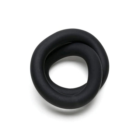 Silicone Hefty Wrap Ring - 9" (229 mm) -  Black