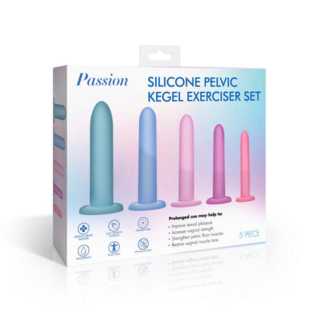 Silicone Pelvic Kegel Exerciser Set