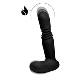 Silicone Thrusting Anal Plug with Remote Control