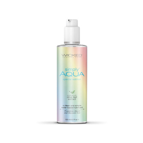 Simply Aqua Special Edition 120mL - LGBTQ+ Water Based Lubricant