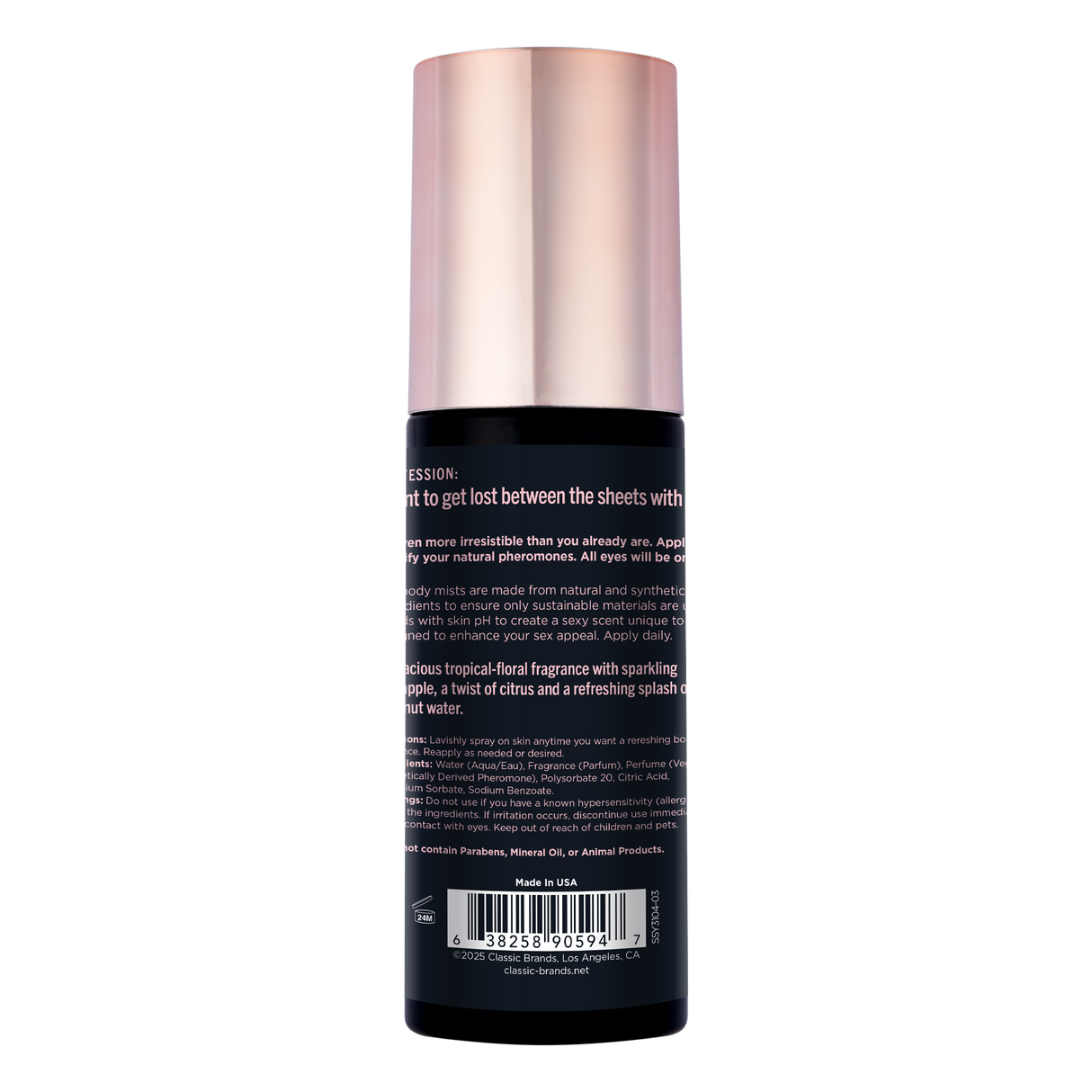 SIMPLY SEXY Pheromone Body Mist – Afternoon Delight 99mL