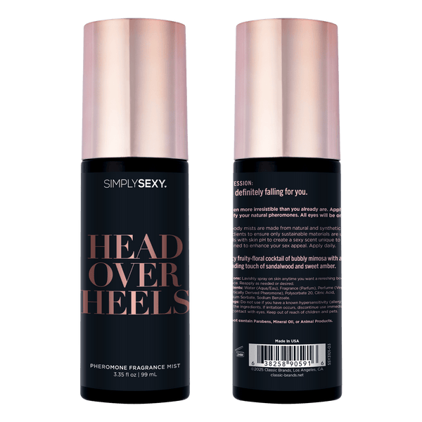 SIMPLY SEXY Pheromone Body Mist – Head Over Heels 99mL