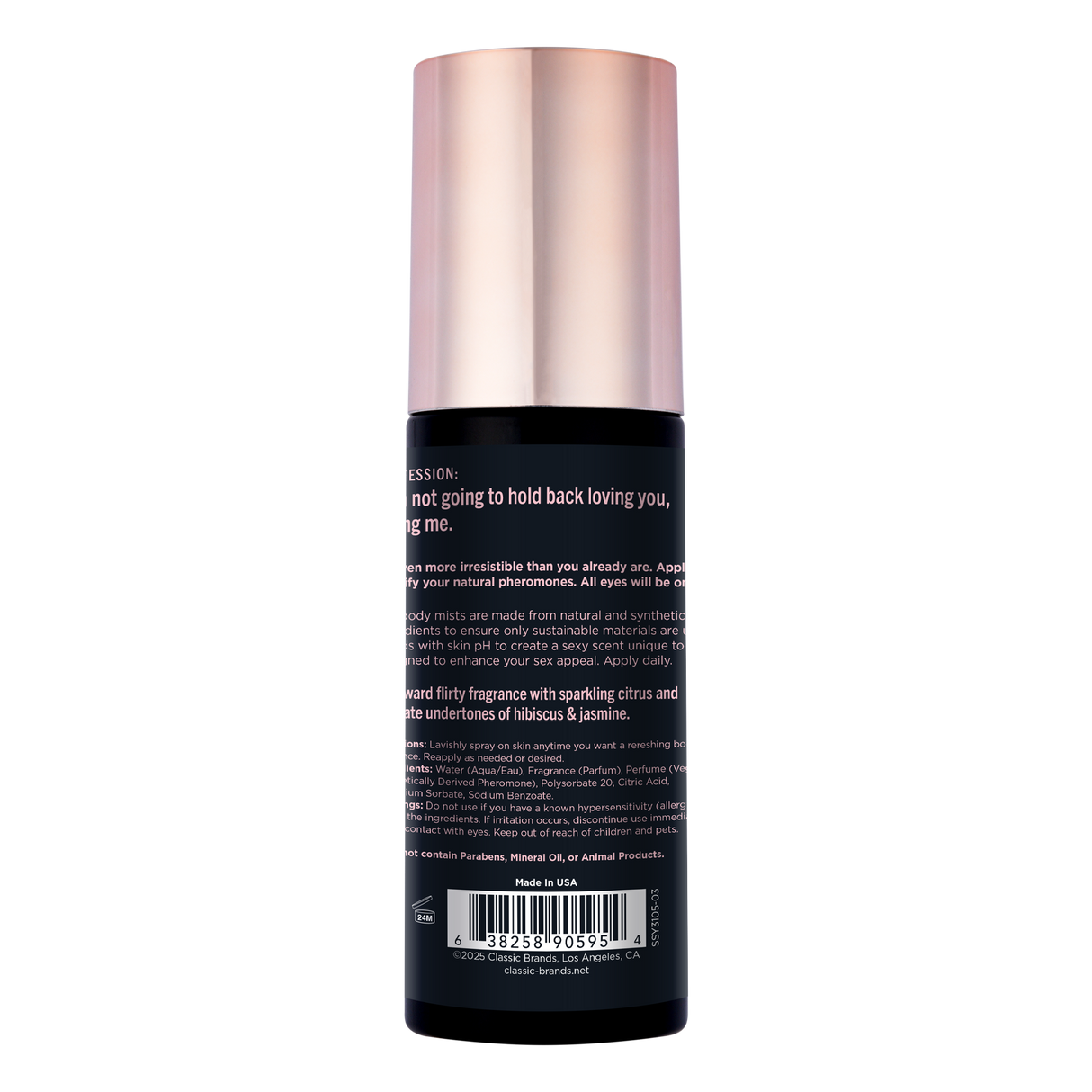 SIMPLY SEXY Pheromone Body Mist – Let’s Get It On 99mL