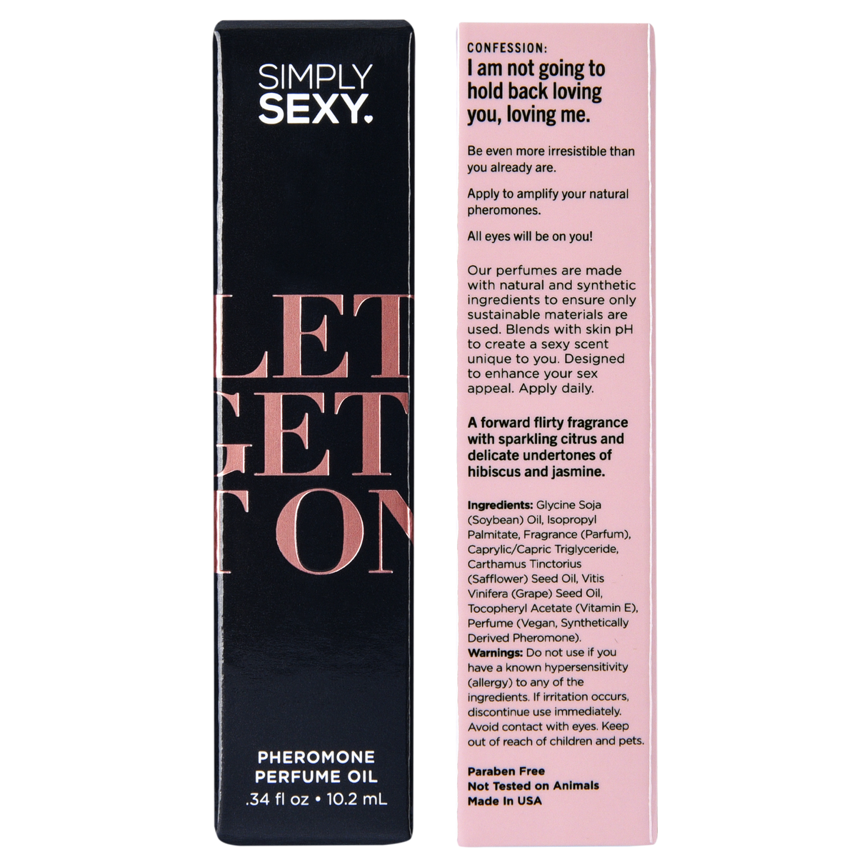 SIMPLY SEXY Pheromone Body Mist – Turn Off The Lights 10.2mL