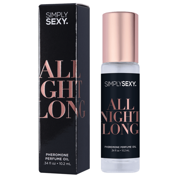 SIMPLY SEXY PHEROMONE PERFUME OIL ROLL-ON - ALL NIGHT LONG - 0.34 floz | 10.2mL