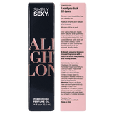SIMPLY SEXY PHEROMONE PERFUME OIL ROLL-ON - ALL NIGHT LONG - 0.34 floz | 10.2mL