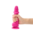 SLIDING SKIN REALISTIC DILDO FUCHSIA S