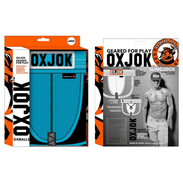 SLINGJOCK, upthrust slider-strap jock, POOL, MEDIUM