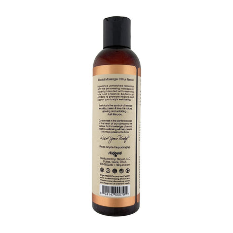 Sliquid Massage Oil Citrus Neroli 255mL