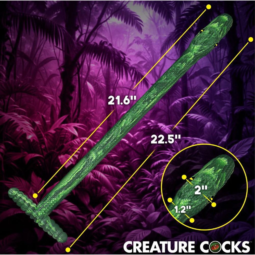 Slither Silicone Dildo  22.5"