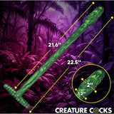 Slither Silicone Dildo  22.5"