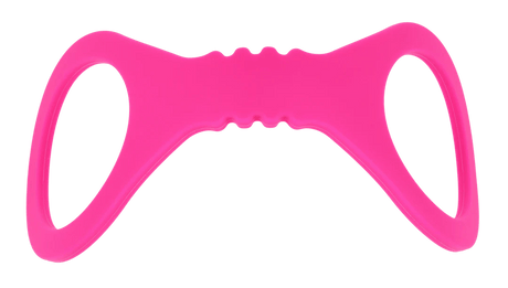 Small Hot Pink Silicone Cuffs