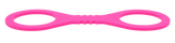 Small Hot Pink Silicone Cuffs