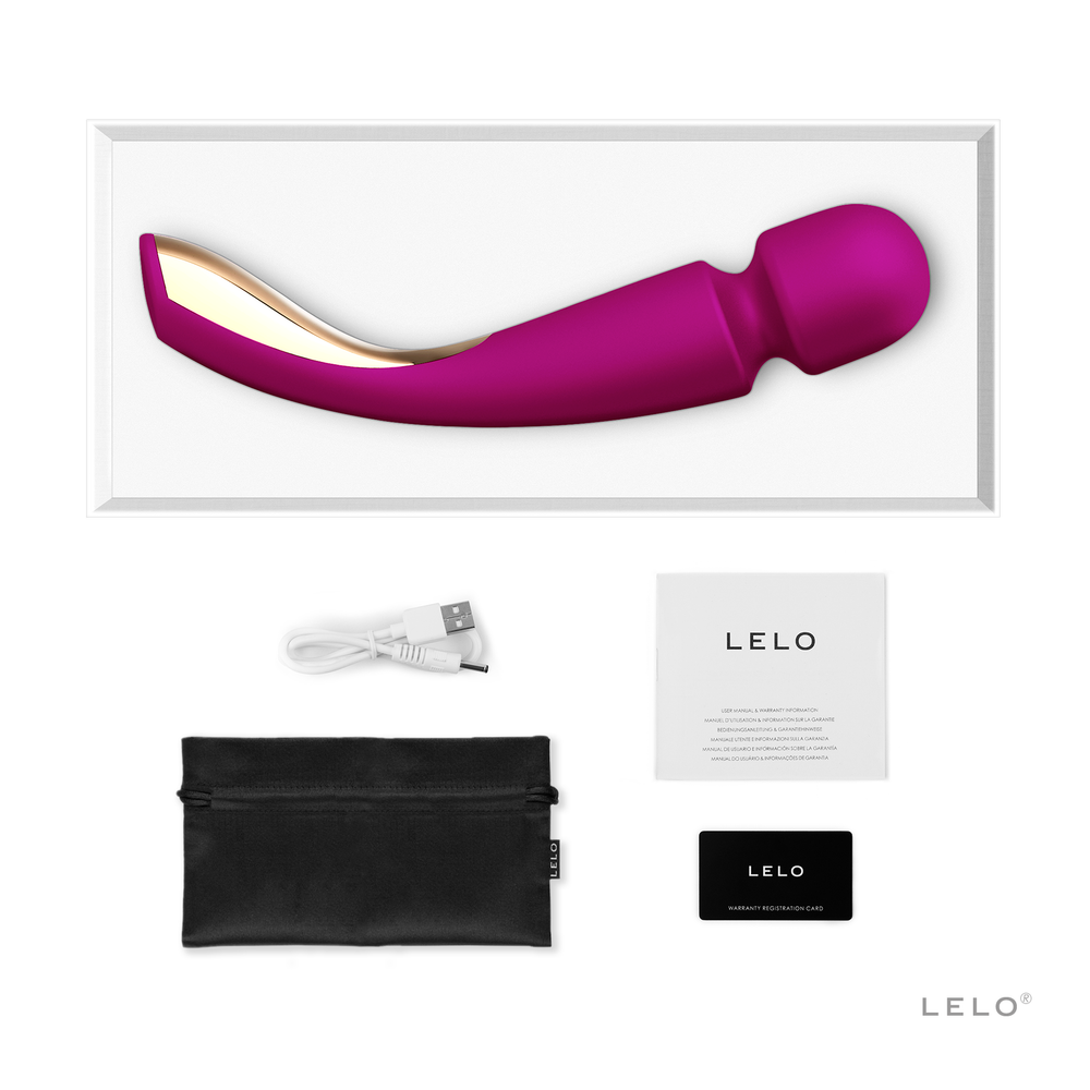Smart Wand 2 Full-Body Massager - Large Deep Rose