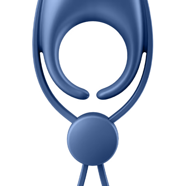 Sniper Vibrating Cock Ring - Blue Grey