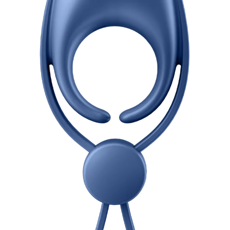Sniper Vibrating Cock Ring - Blue Grey