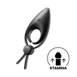 Sniper Vibrating Cock Ring - Black