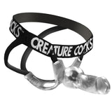 Snow Wolf Hollow Strap-On with Harness