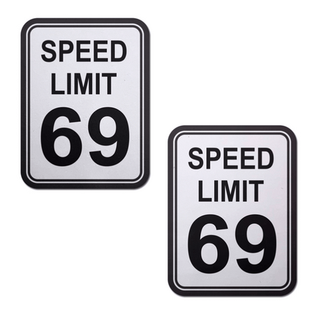 Speed Limit 69 Nipple Pasties