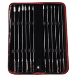 Stainless Steel 12 Piece Rosebud Dilator Set