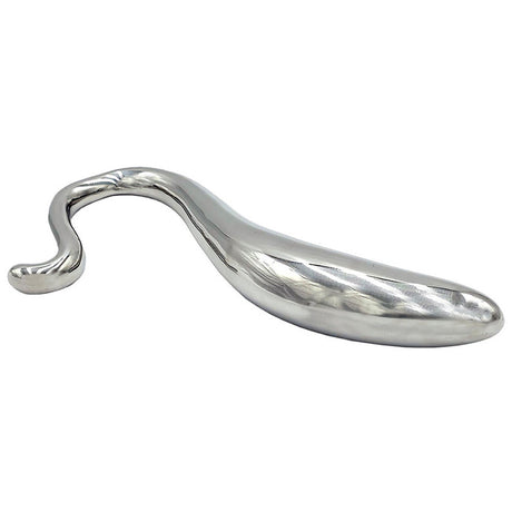 Stainless Steel Hollow Curved Wand In Case