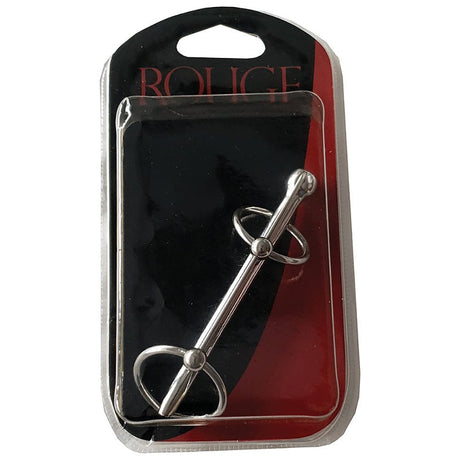 Stainless Steel Hollow Double Ring Urethral Probe