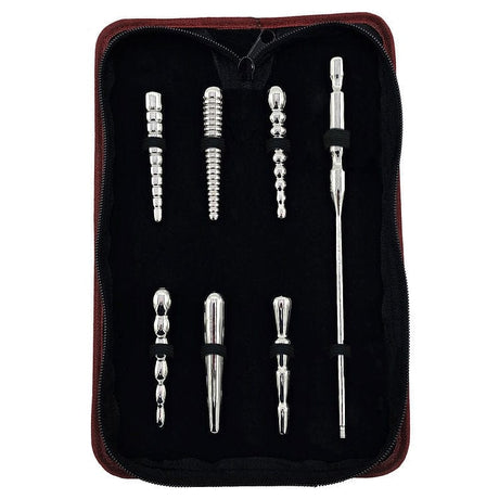 Stainless Steel Penis Plug Set with Handle