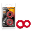 Stay Hard Donut Rings - Red