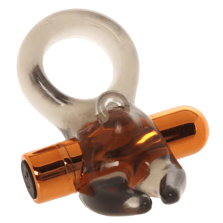 Stay Hard - Vibrating Bull Cock Ring Set with Sleeve