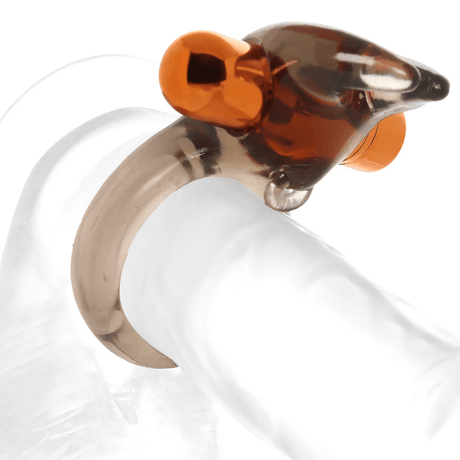 Stay Hard - Vibrating Bull Cock Ring Set with Sleeve