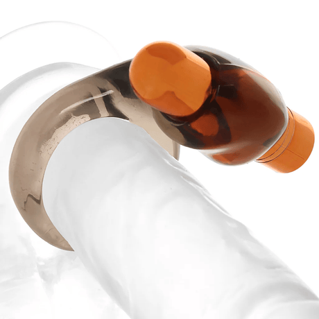 Stay Hard - Vibrating Cock Ring Set with Sleeve