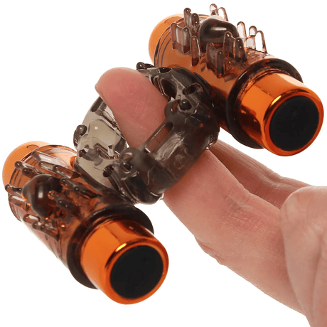 Stay Hard - Vibrating Cock Ring Set with Sleeve And 2 Bullets