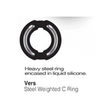 Steel Weighted Liquid Silicone C Ring