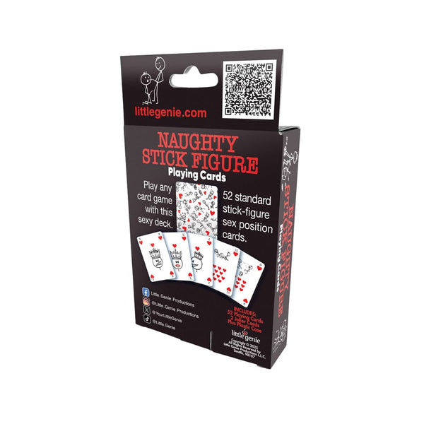 Stick Figures Playing Cards