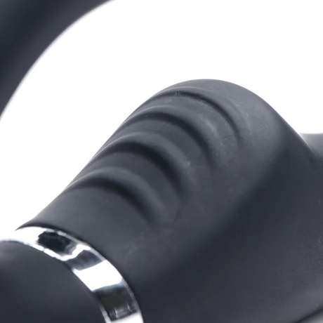 Strap U 10X Mighty Rider Vibrating Strapless Strap-On - Black