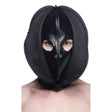 Strict Zip Front Bondage Black Hood *